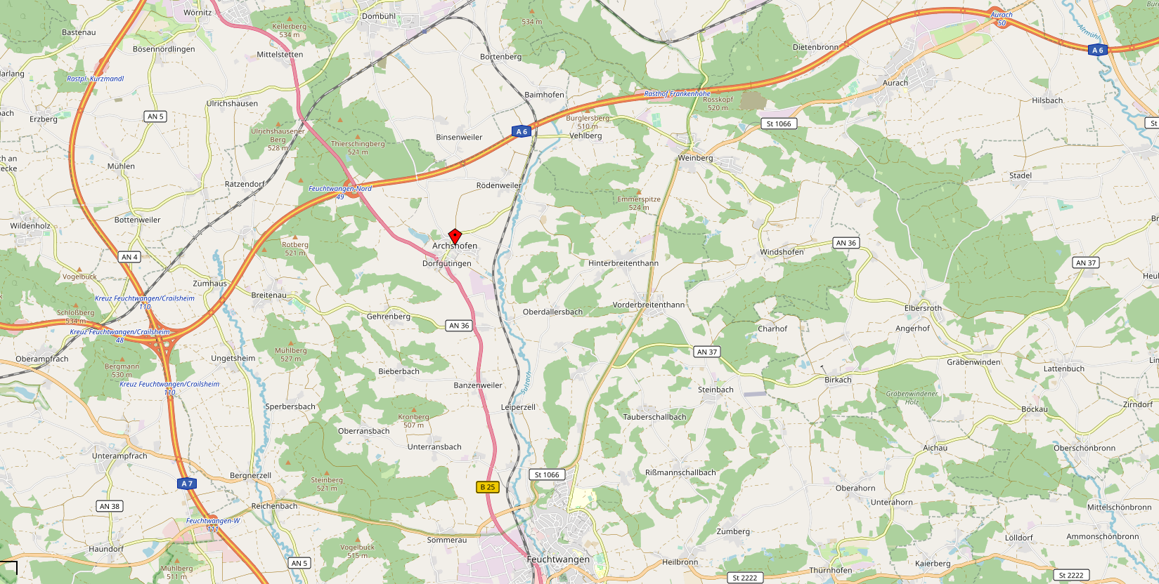 anfahrt